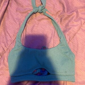 Shade & Shore Teal bathing suit top